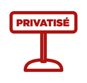 Espace privatisable