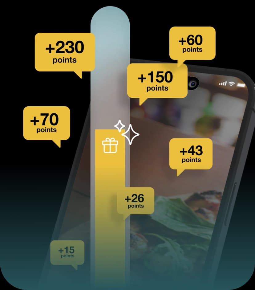 Cumulez des points à chaque repas